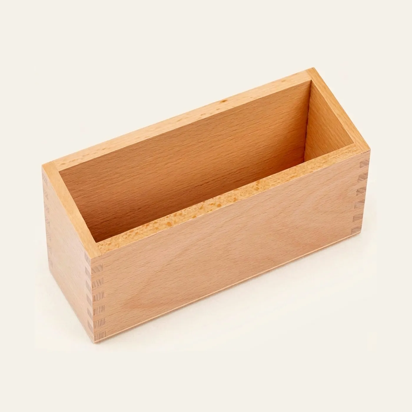 Activity Cards Storage Box A5: Small Size Wooden Organiser: Montessori material | Faborino