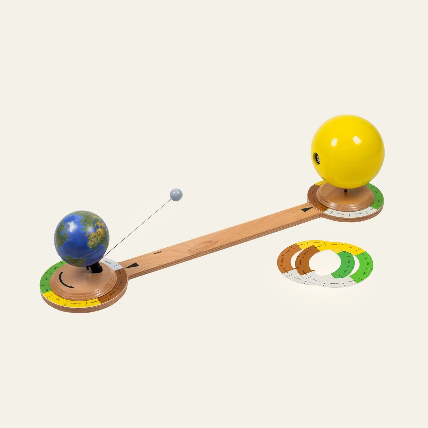 Tellurium: Earth & Sun Demonstration: Montessori material | Faborino