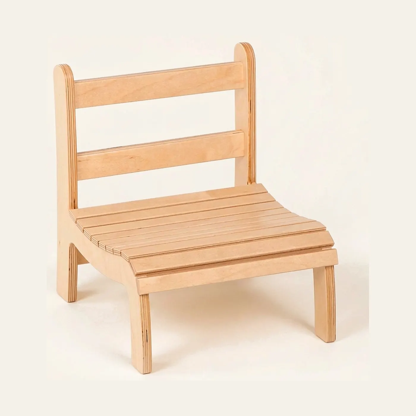 Slatted Chair: Low (13 cm): Montessori material | Faborino