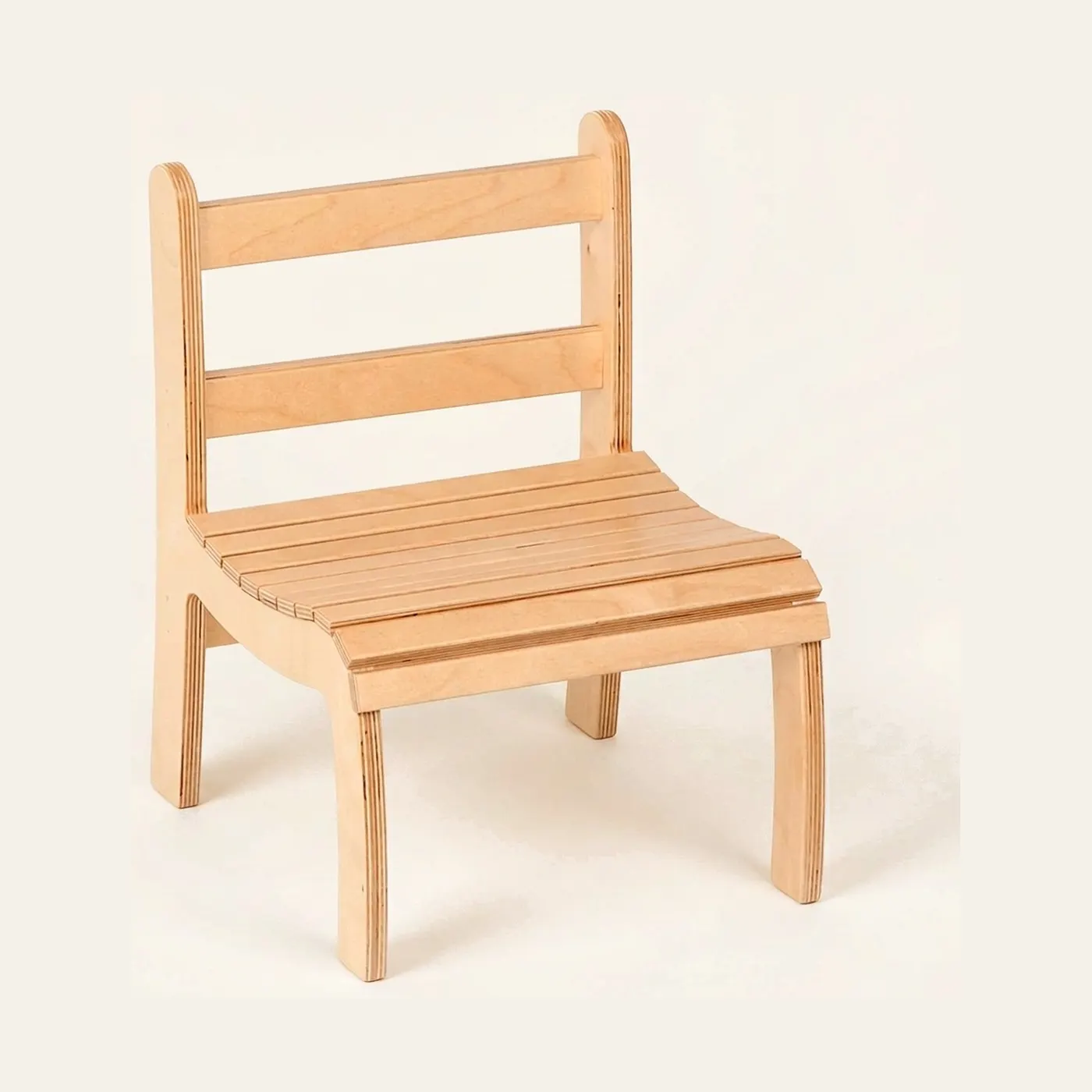 Slatted Chair: High (17.5 cm): Montessori material | Faborino