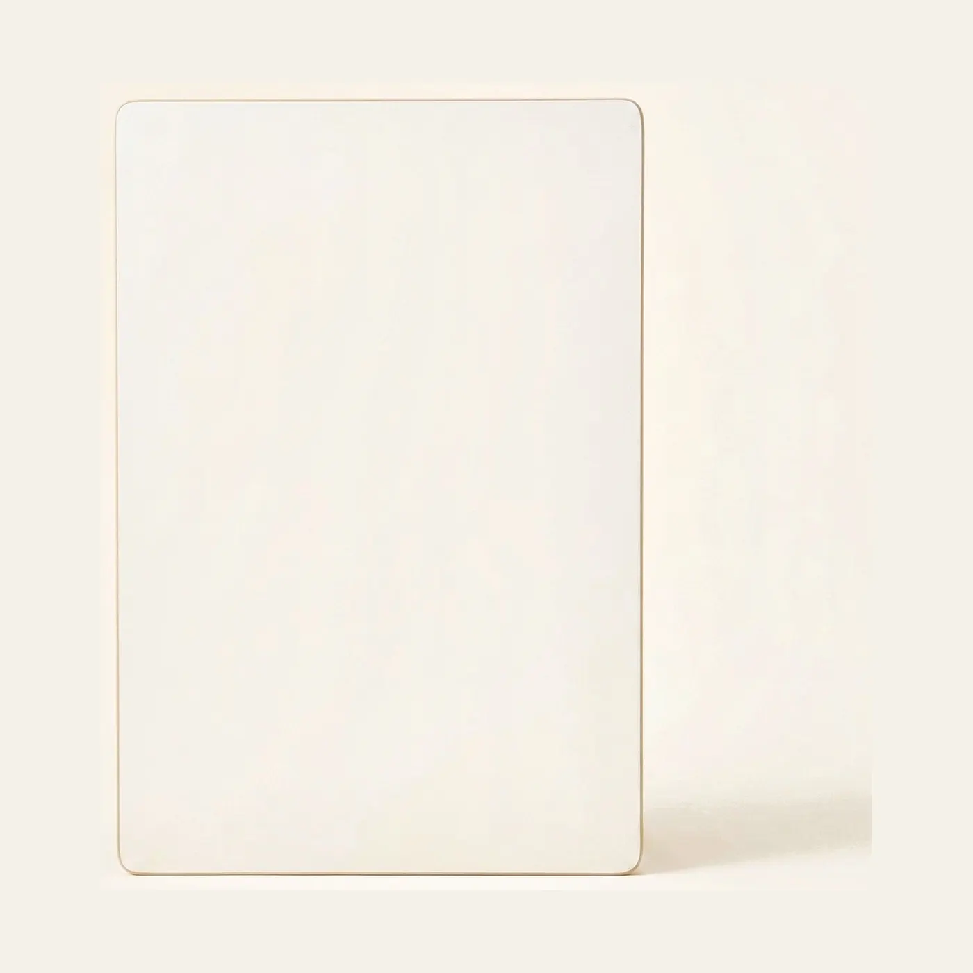 Rectangular Table Top: Milk White - 118 X 64 X 2 cm: Montessori material | Faborino