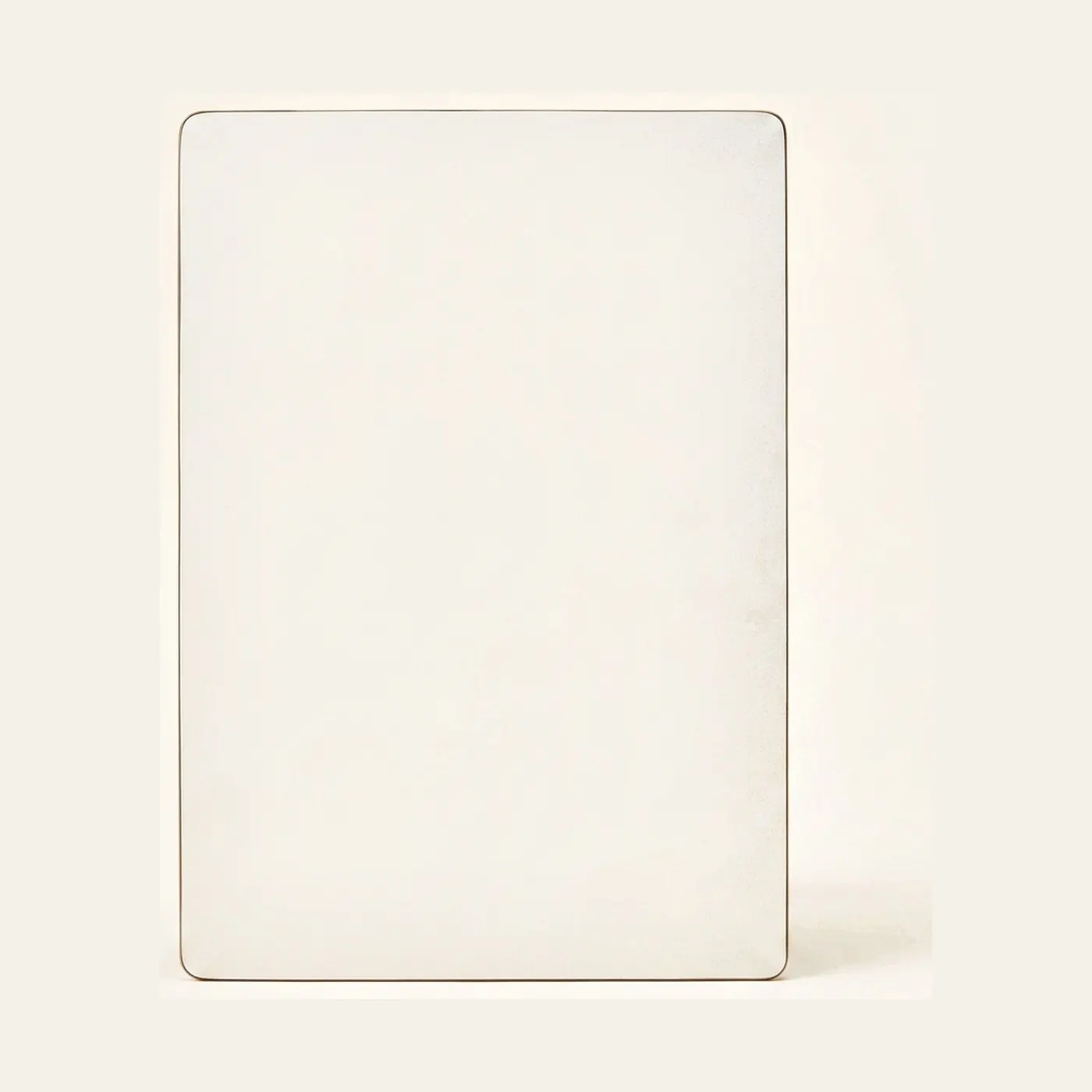 Rectangular Table Top: Milk White - 70 X 50 X 2 cm: Montessori material | Faborino