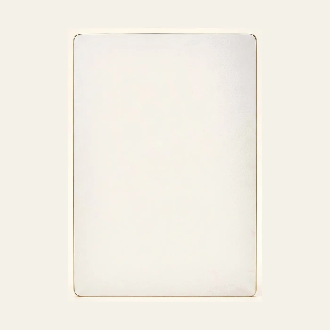Rectangular Table Top: Milk White - 118 X 75 X 2 cm