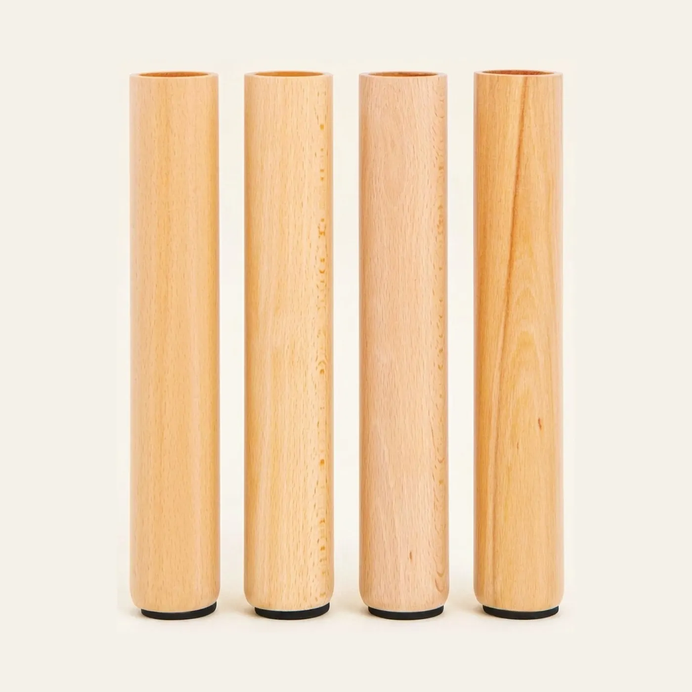 Set Of 4 Table Legs: Height 31 cm: Montessori material | Faborino