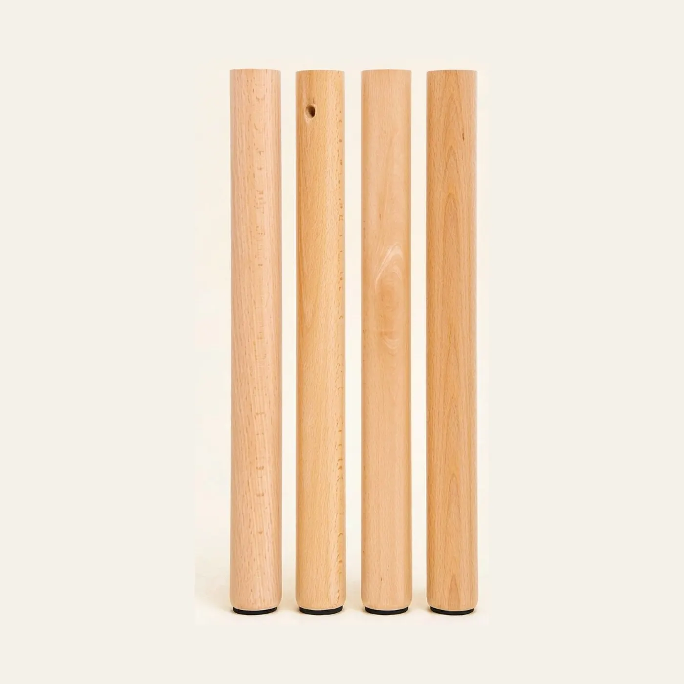 Set Of 4 Table Legs: Height 53 cm: Montessori material | Faborino
