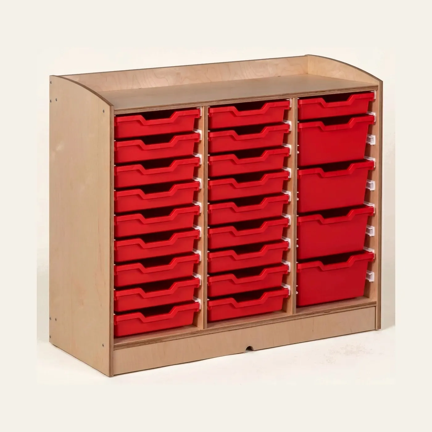 Tray Cabinet: Custom Configuration (93 cm): Montessori material | Faborino