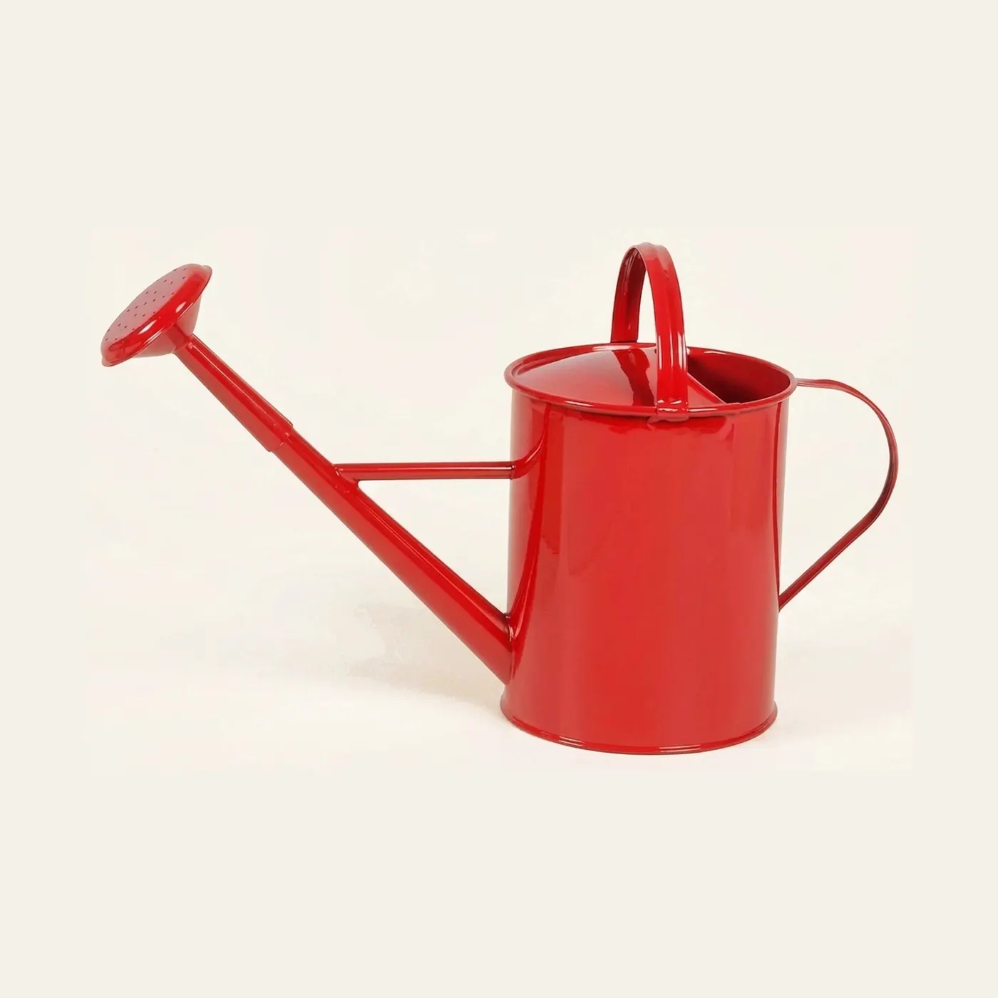 Small Metal Watering Can - Red: Montessori material | Faborino
