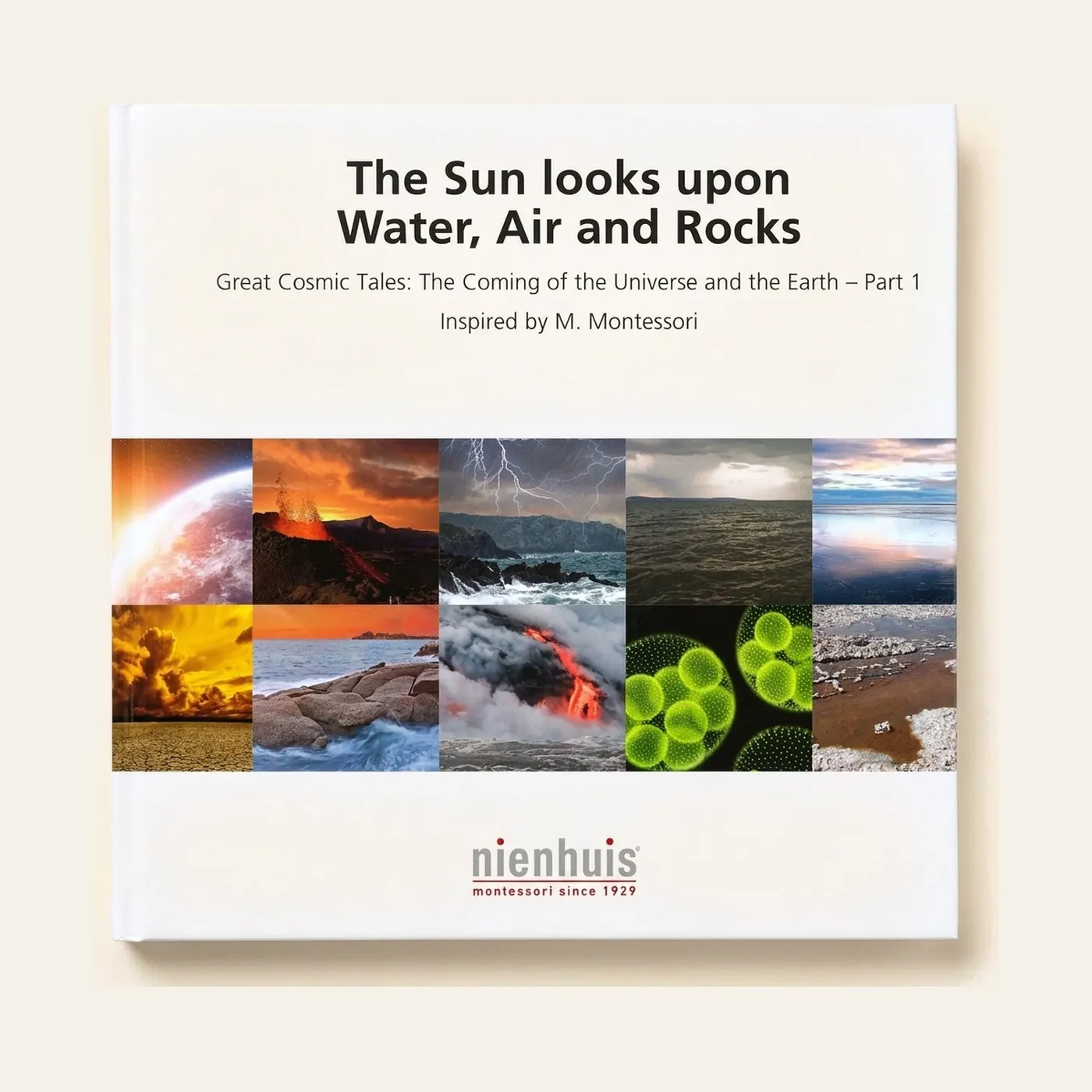 The Sun Looks Upon Water, Air And Rocks: Montessori material | Faborino