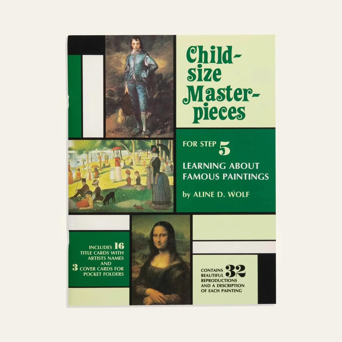 Child-Size Masterpieces: Famous Paintings (5): Montessori material | Faborino