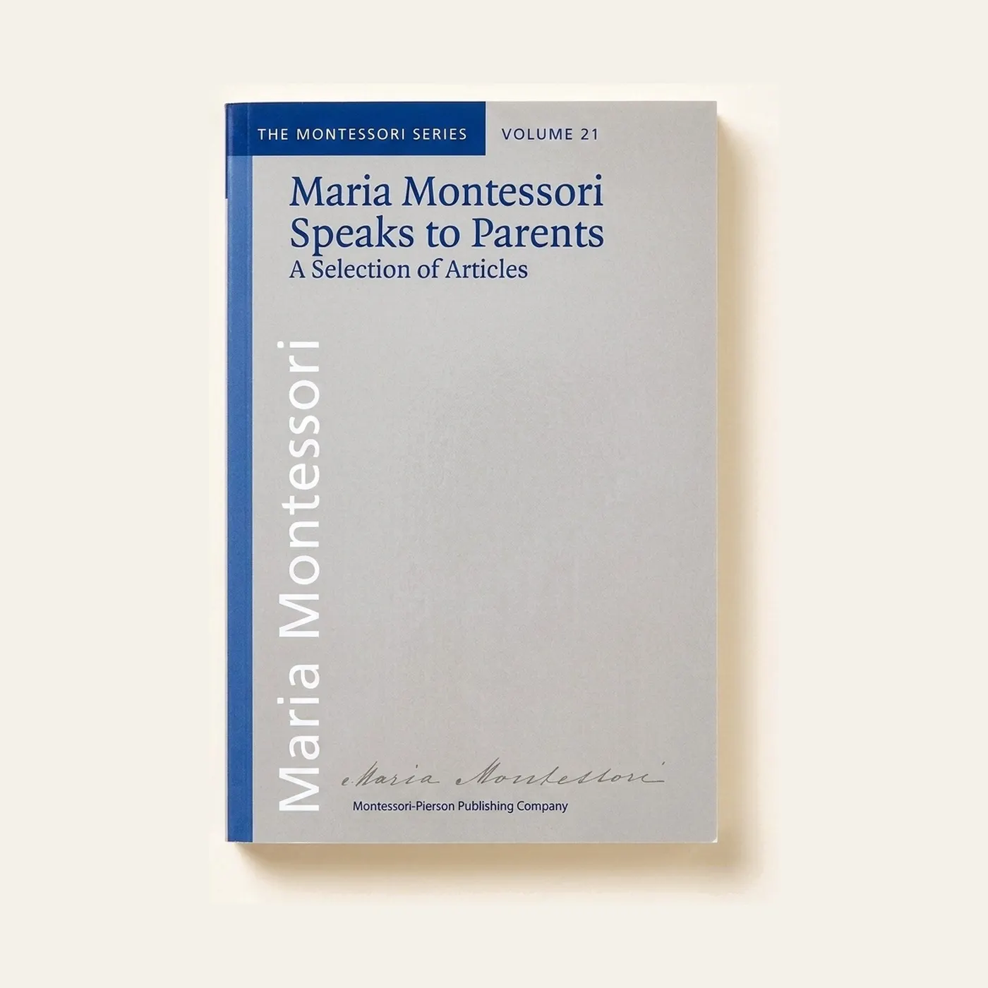 Maria Montessori Speaks To Parents: Montessori material | Faborino