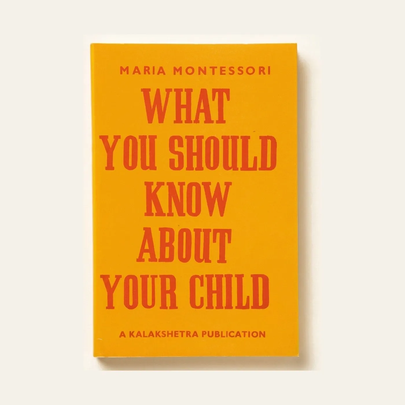 What You Should Know About Your Child - Kalakshetra: Montessori material | Faborino