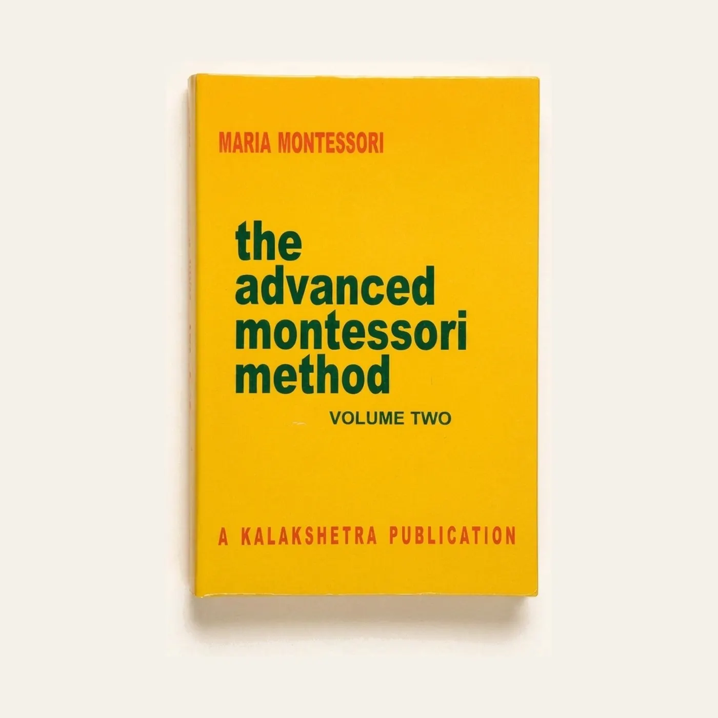 The Advanced Montessori Method: Volume 2 - Kalakshetra: Montessori material | Faborino
