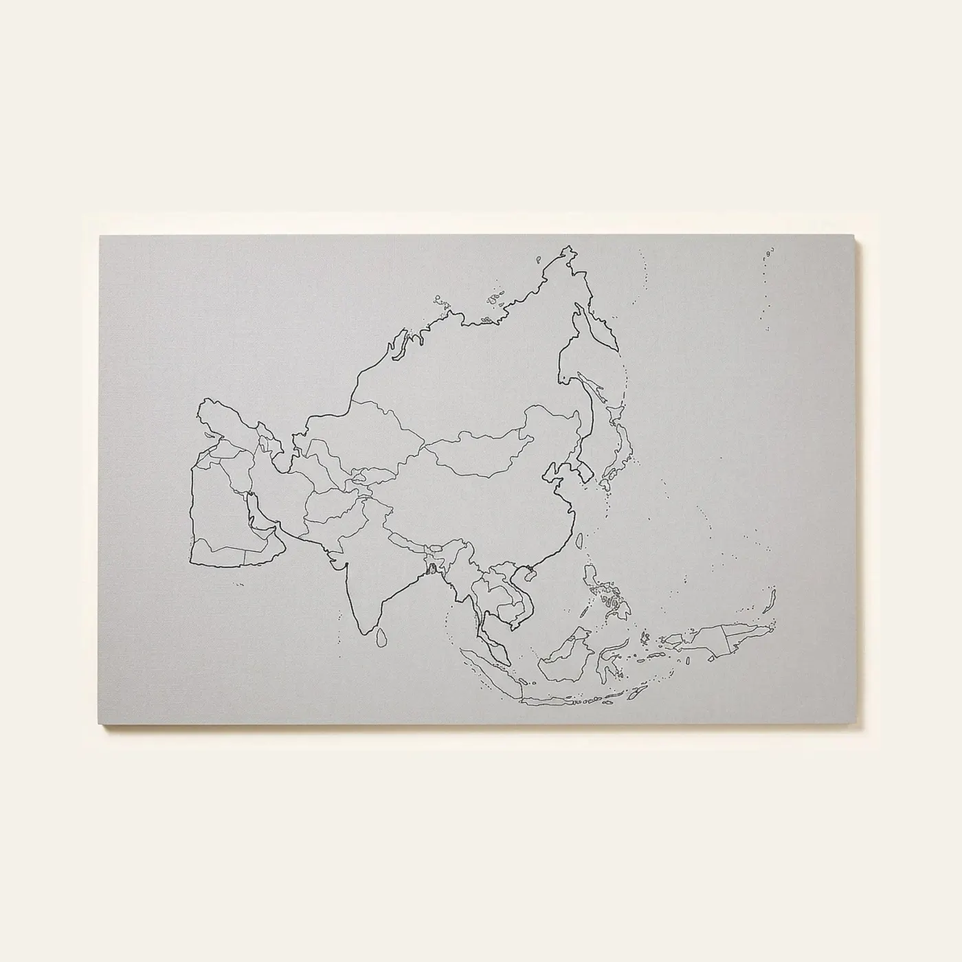 Asia: Political (50): Montessori material | Faborino