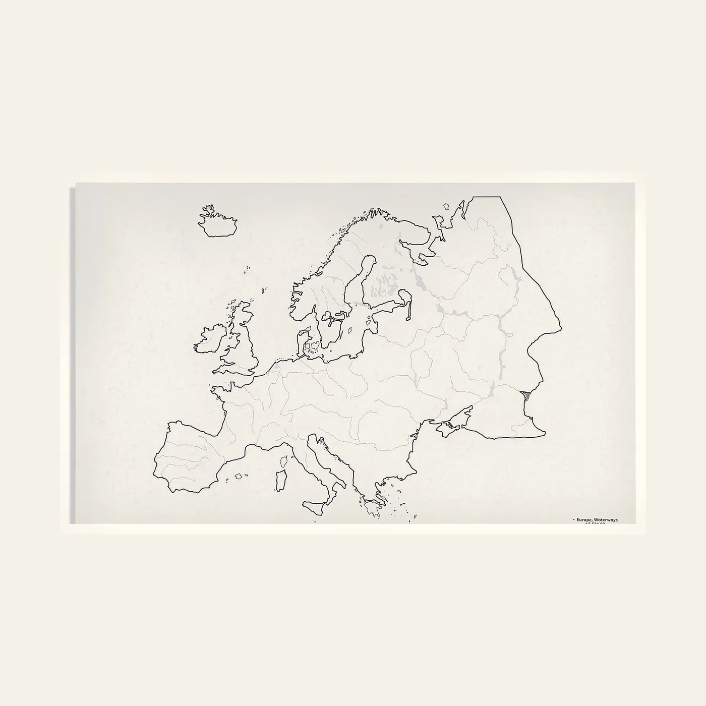 Europe: Waterways (50): Montessori material | Faborino