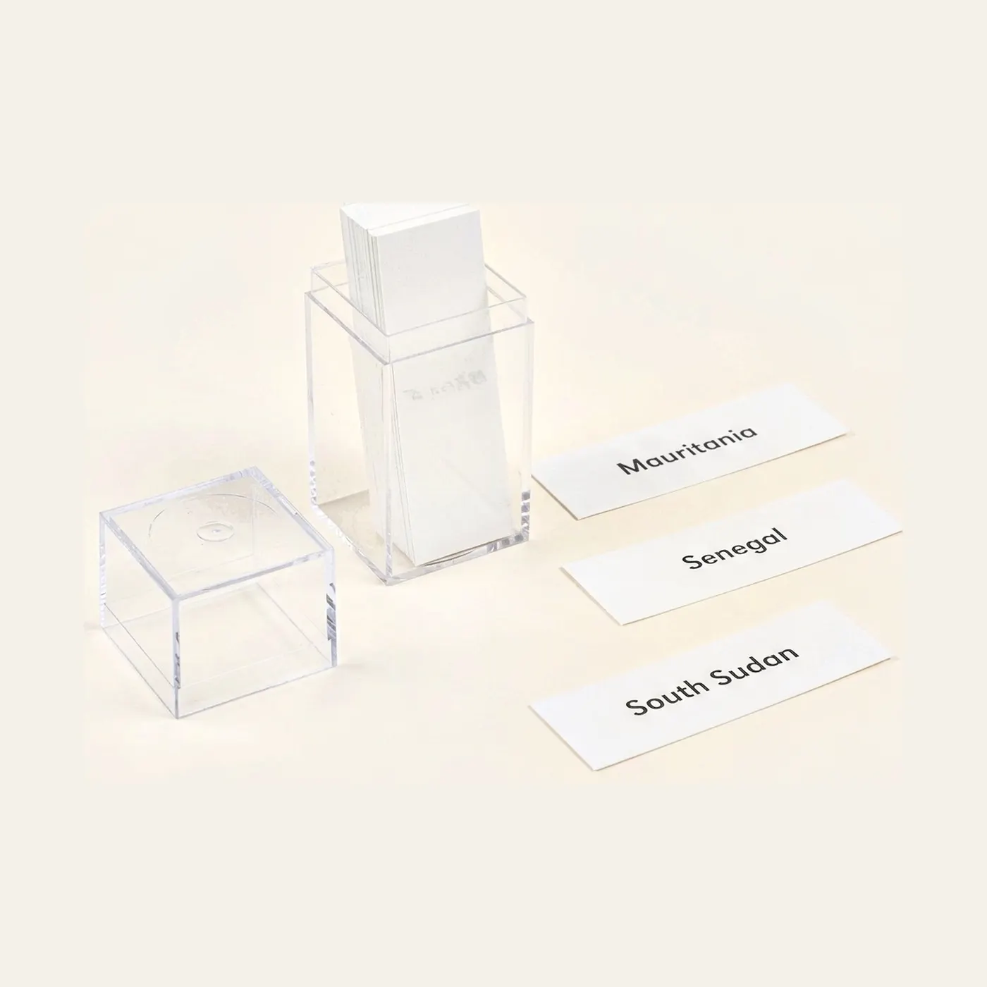Africa: Labels: Puzzle Map Accessories: Montessori material | Faborino