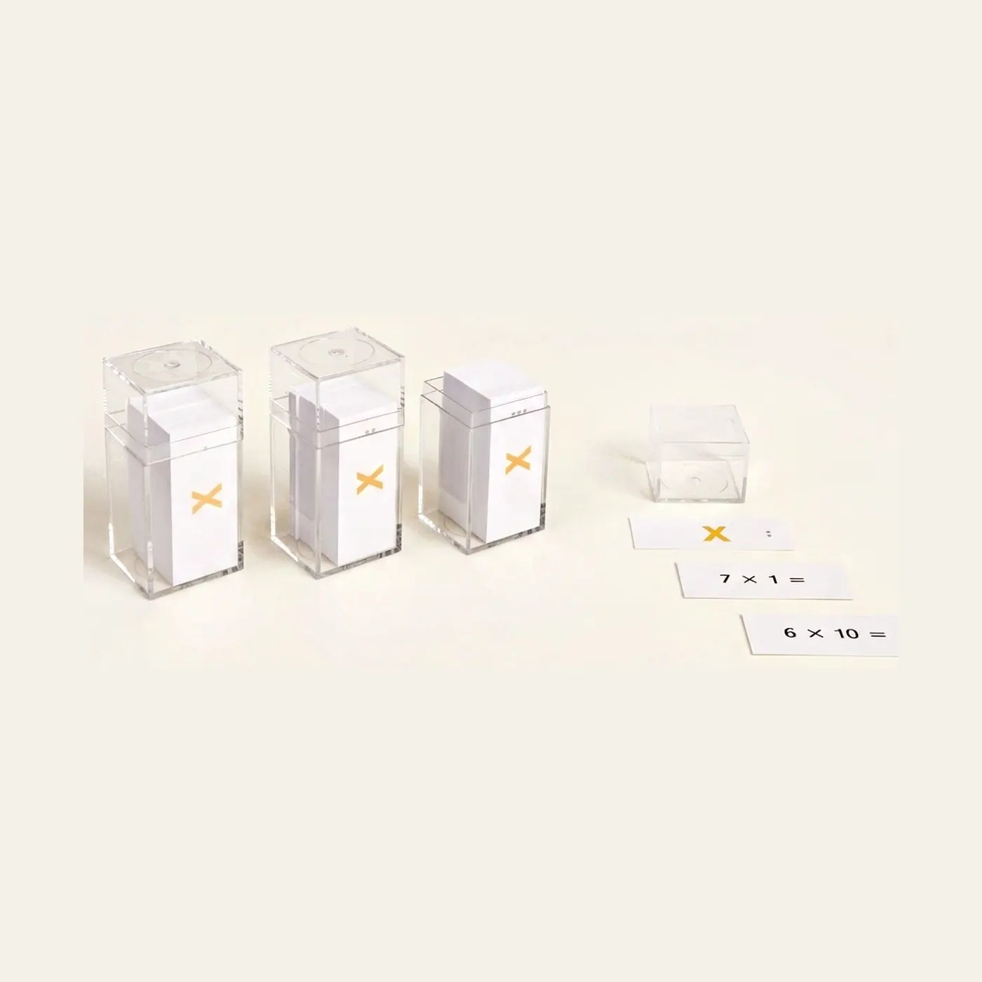 Problem Slips: Multiplication Working Charts: Montessori material | Faborino