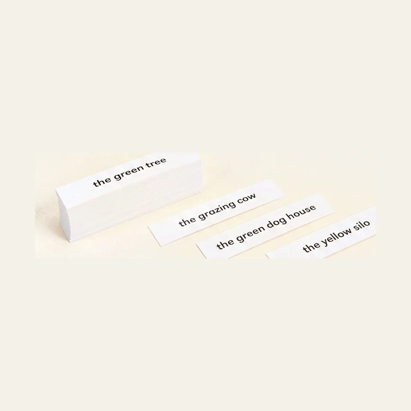 Adjective Labels For The Farm: Montessori material | Faborino
