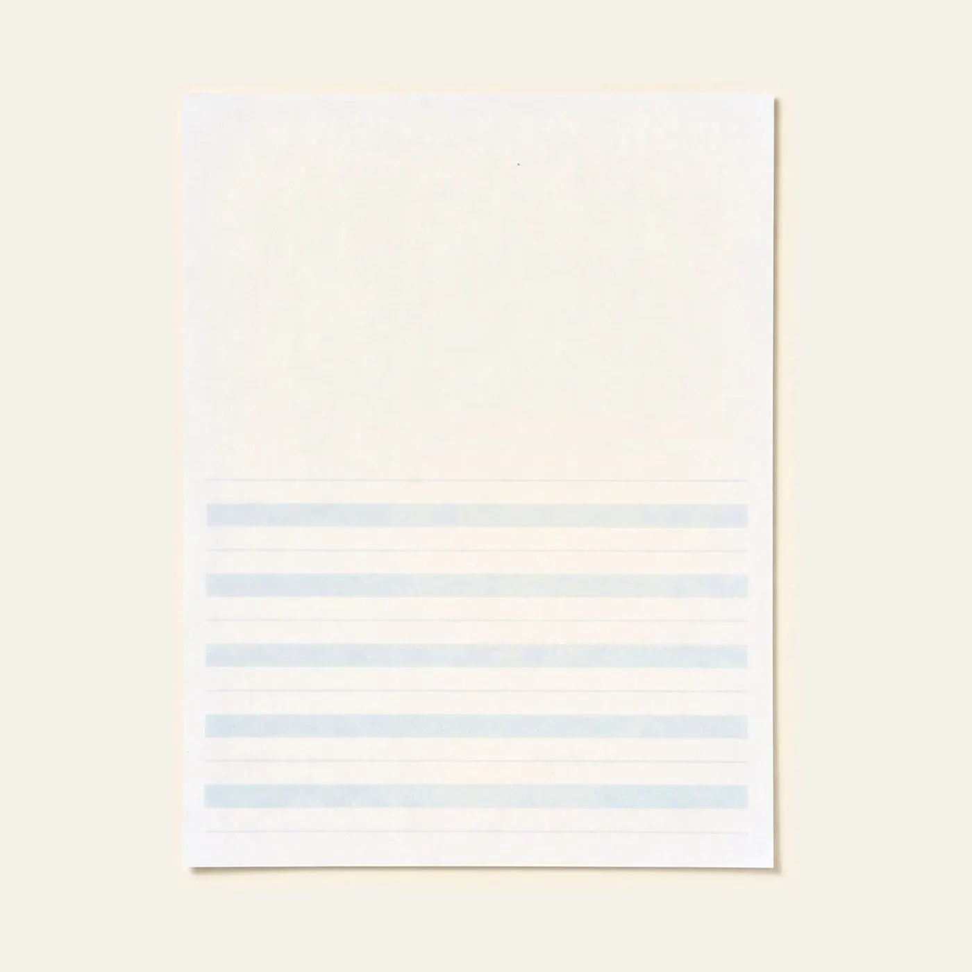 Writing Paper: Blue Lines - 8.5 X 11 In (500): Montessori material | Faborino