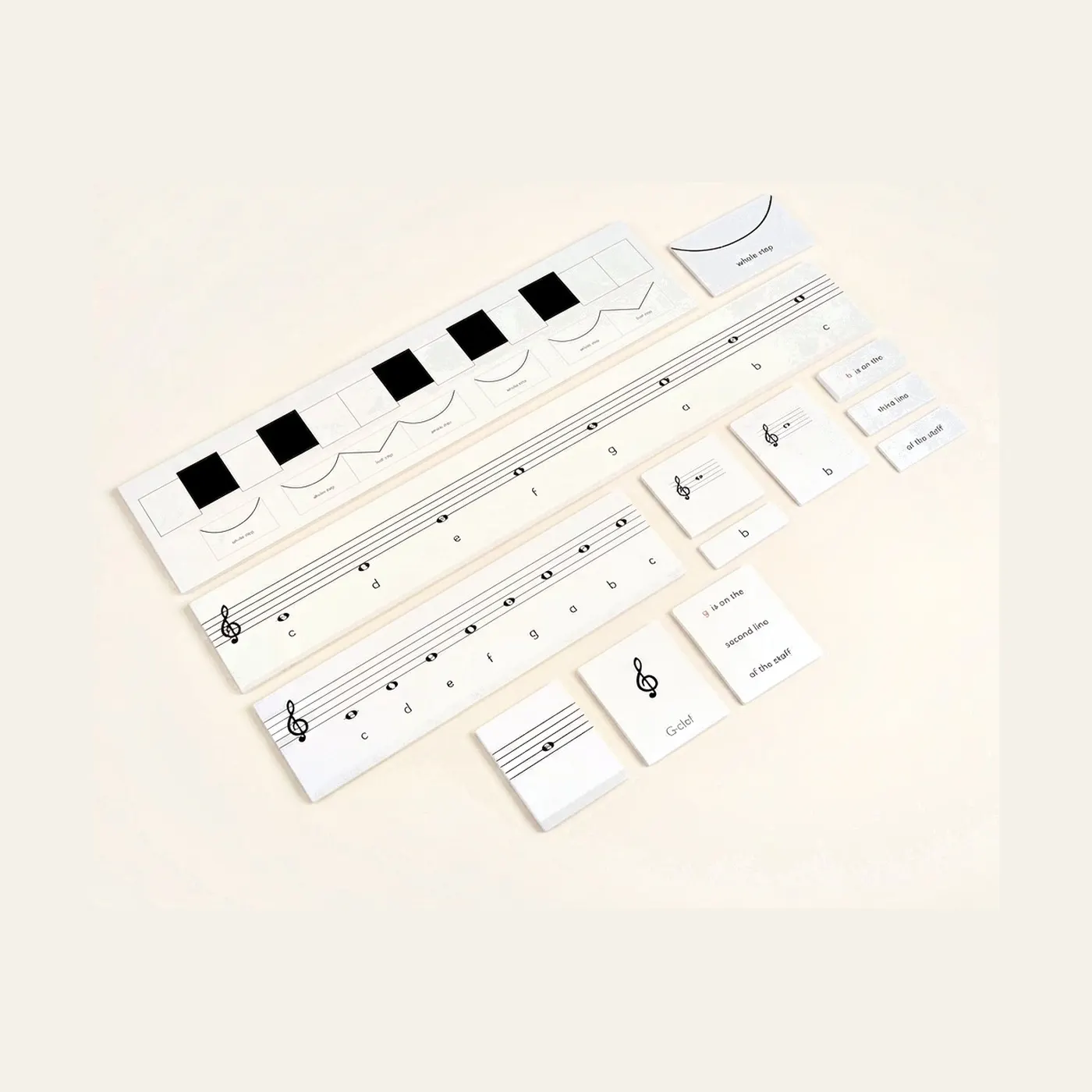 Bells Support Materials Set: Montessori material | Faborino