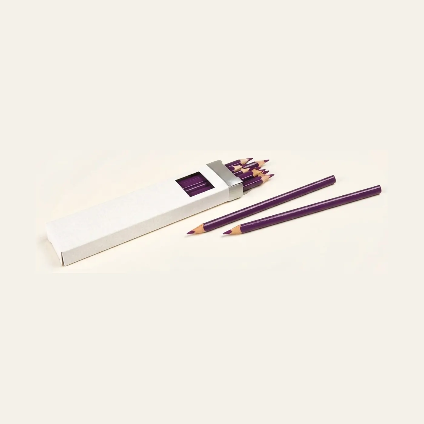 3-Sided Inset Pencils: Violet: Montessori material | Faborino