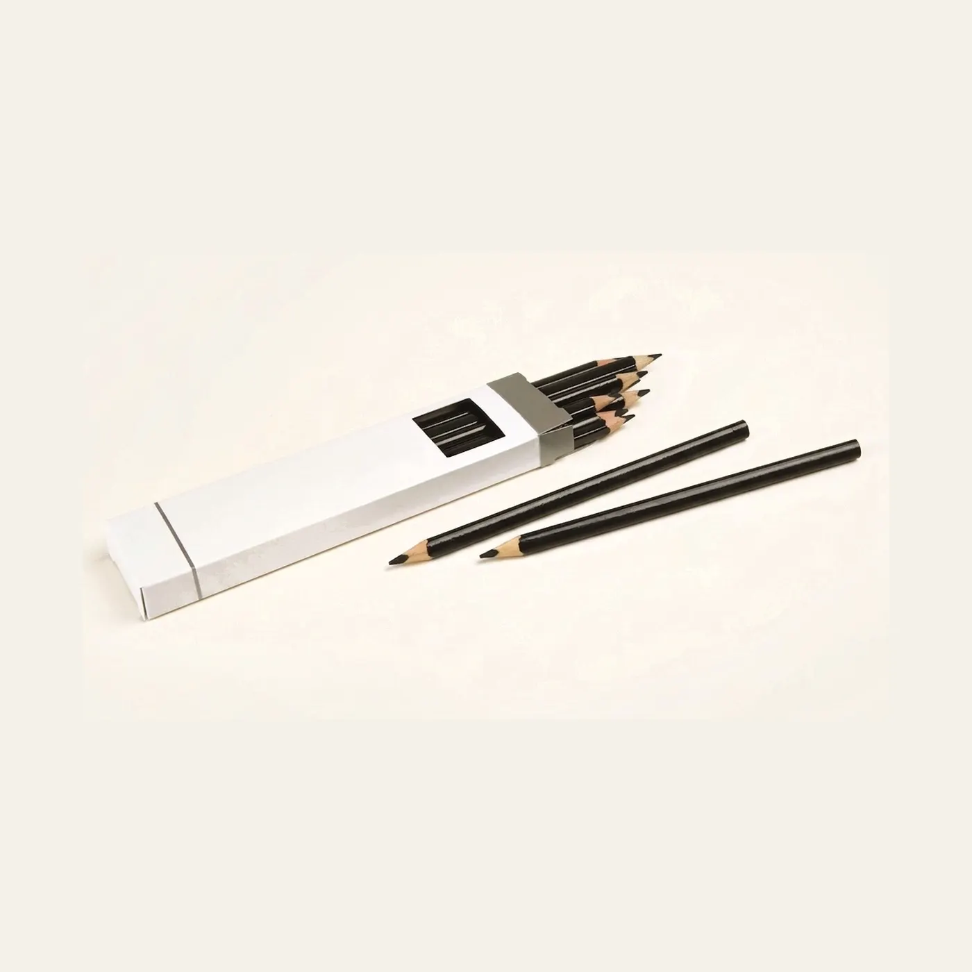 3-Sided Inset Pencils: Black: Montessori material | Faborino