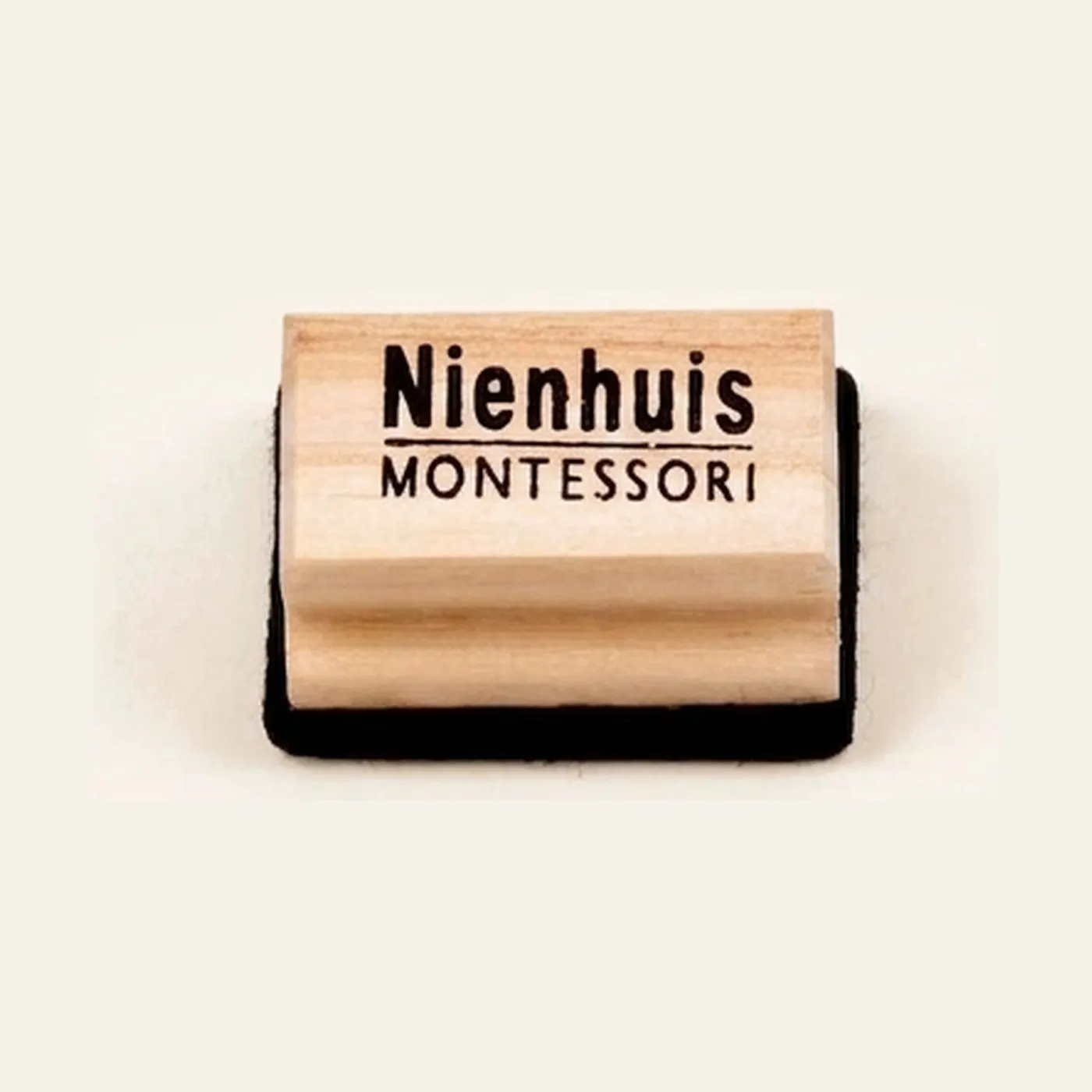 Small Blackboard Eraser: Montessori material | Faborino