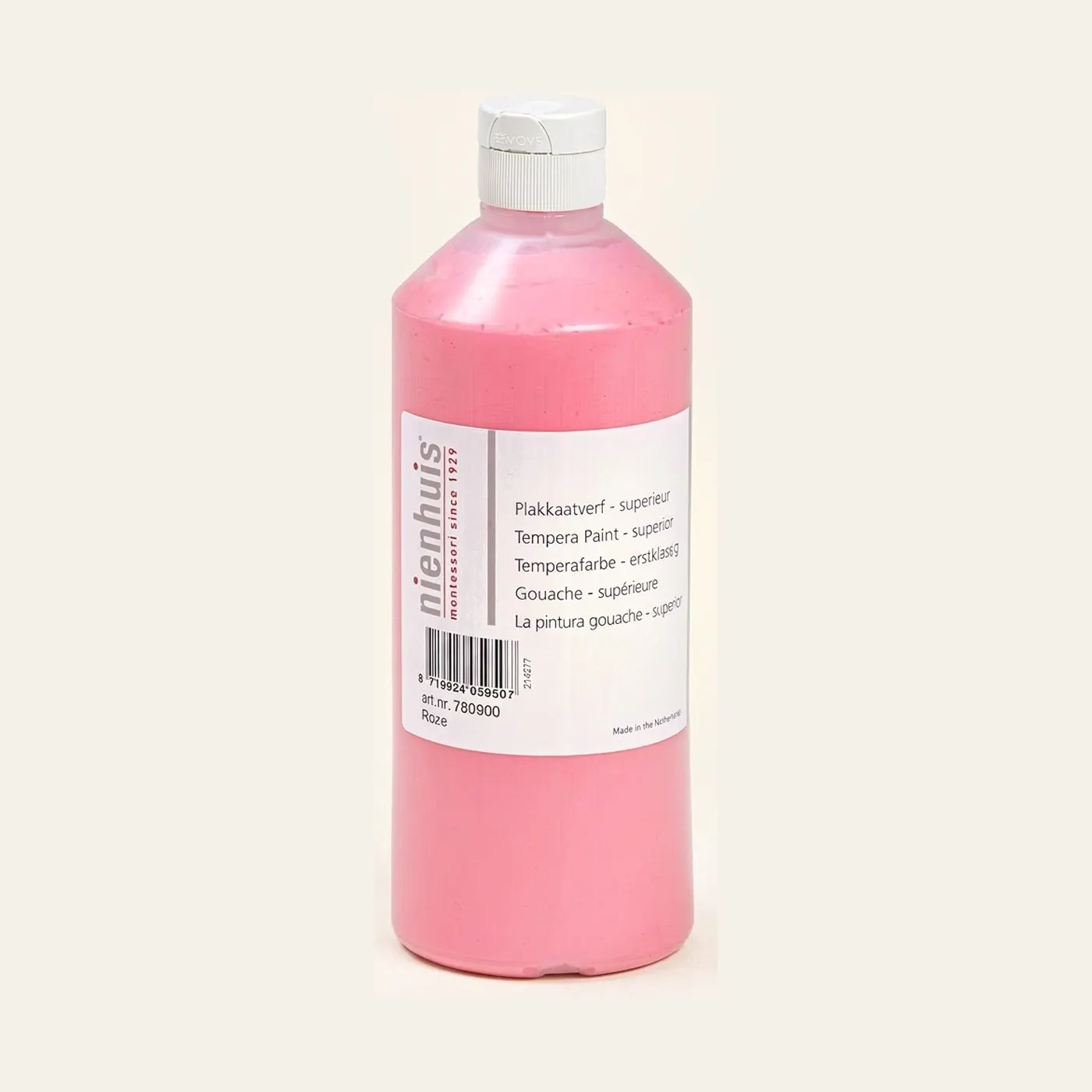 Tempera Paint - Premium: Pink: Montessori material | Faborino