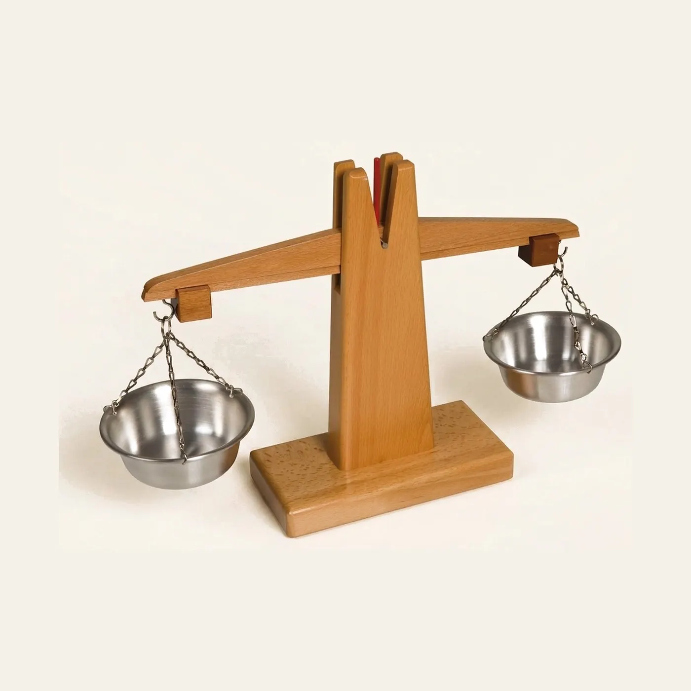 Small Wooden Scale: Montessori material | Faborino