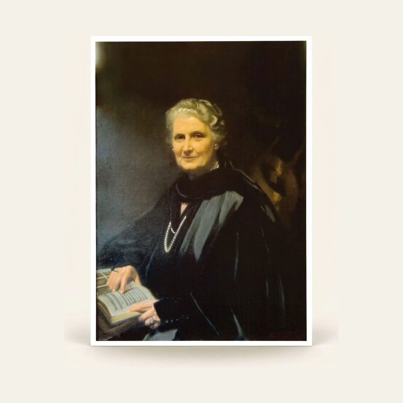 Maria Montessori Portrait: A4 Colour Photograph for Classroom: Montessori material | Faborino