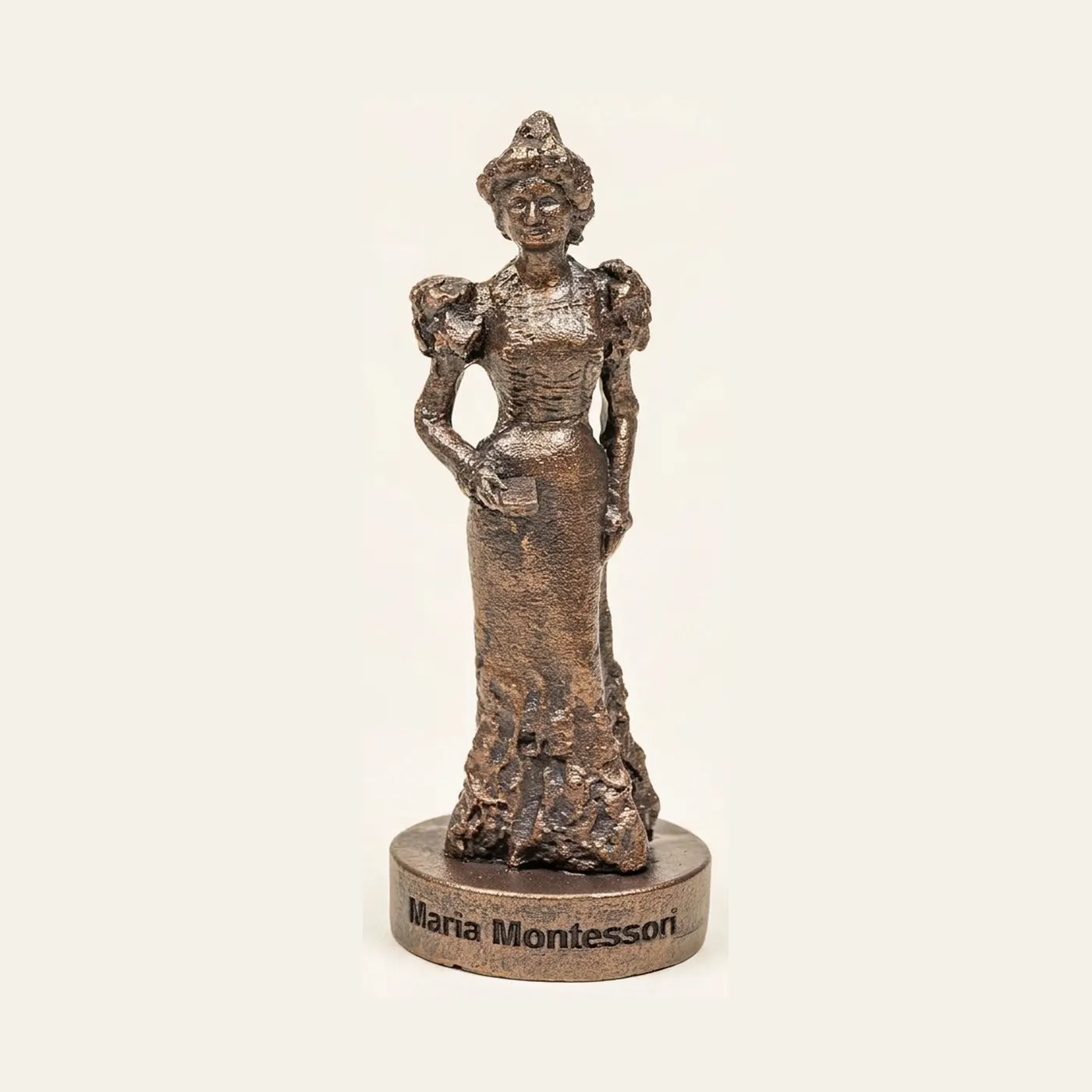 Statue Maria Montessori: Montessori material | Faborino