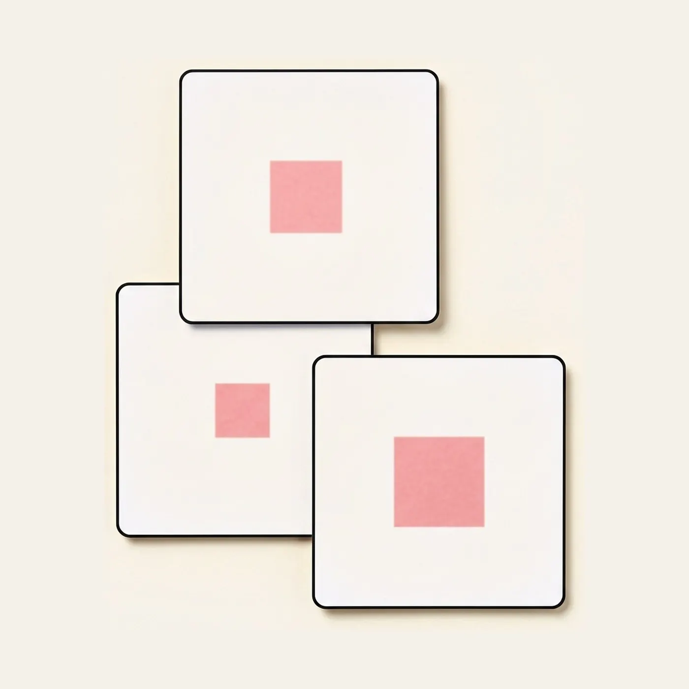 Pink Tower Base Cards: Pattern Matching Extensions: Montessori material | Faborino