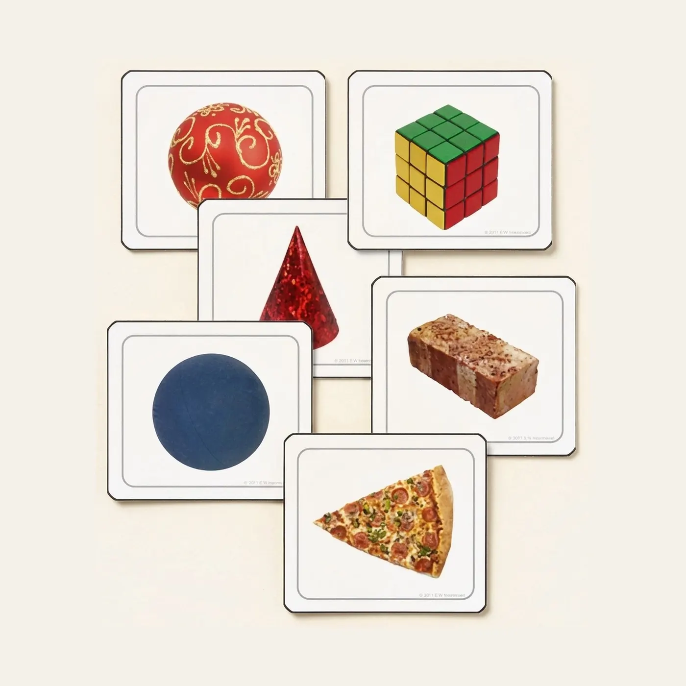 Visual Discrimination: Shapes: Montessori material | Faborino