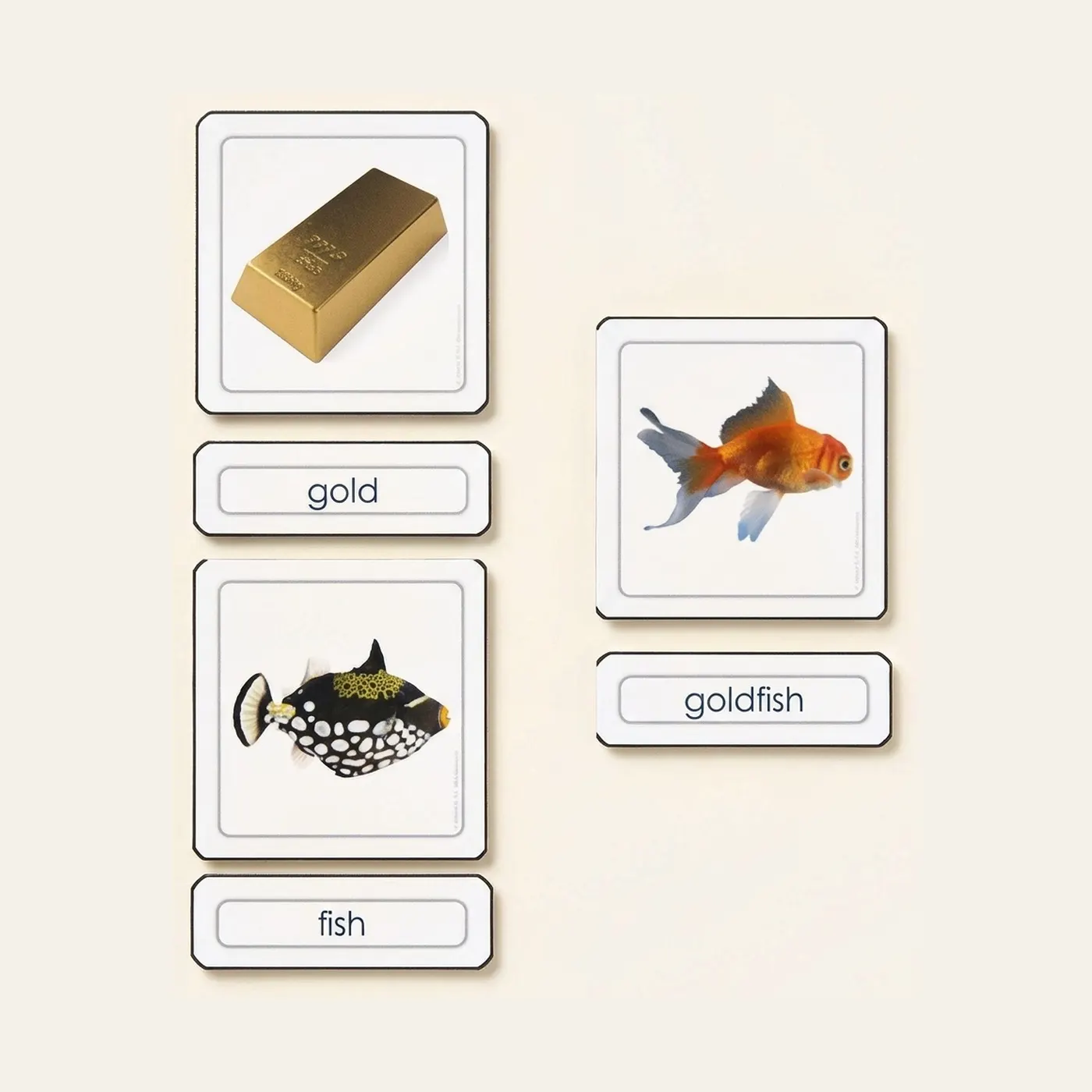 Compound Word Building: Montessori material | Faborino