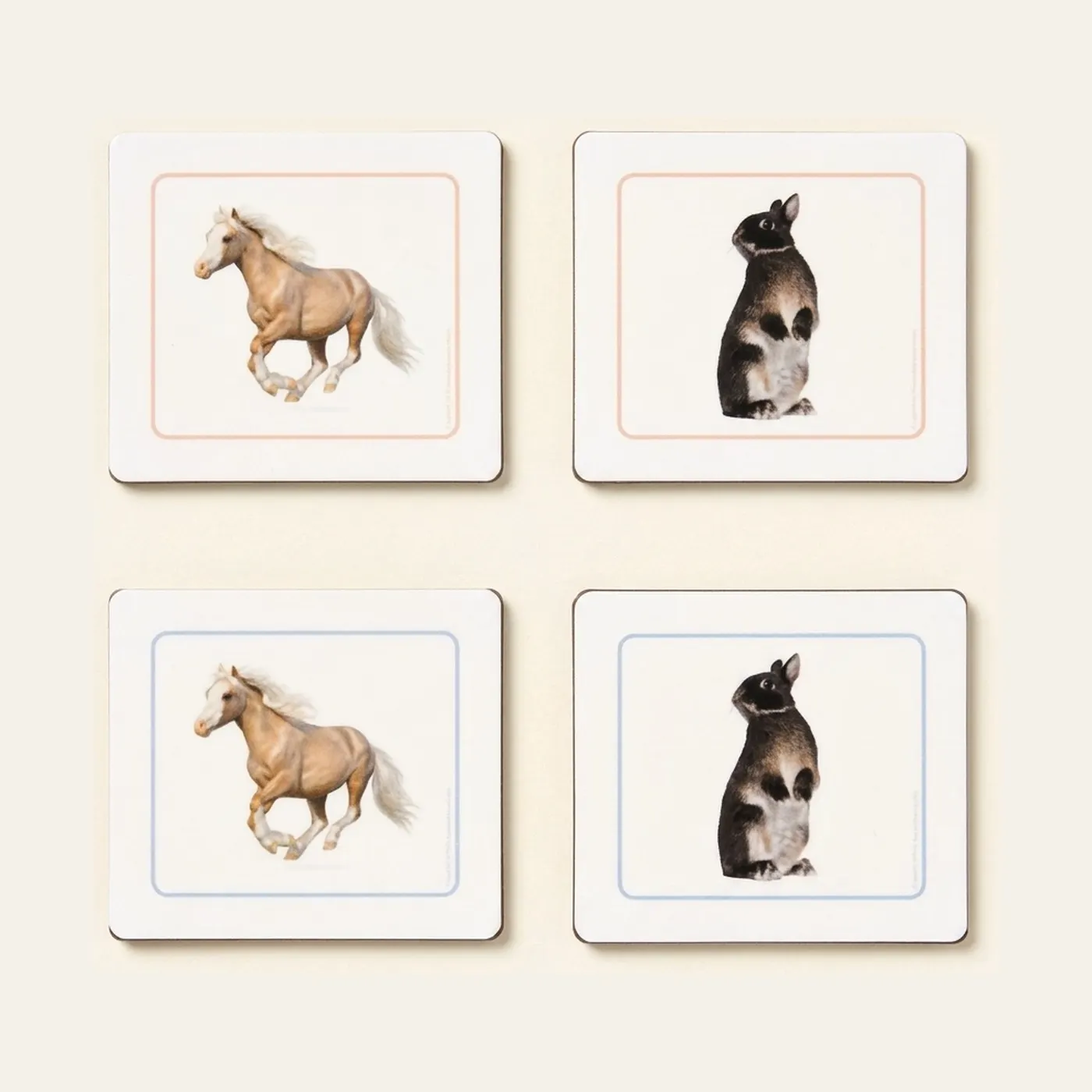 Mammals Matching Work Cards (Spanish Edition): Montessori material | Faborino