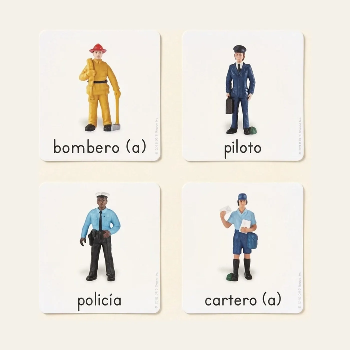 Ayudantes De La Comunidad (Spanish Edition): Montessori material | Faborino