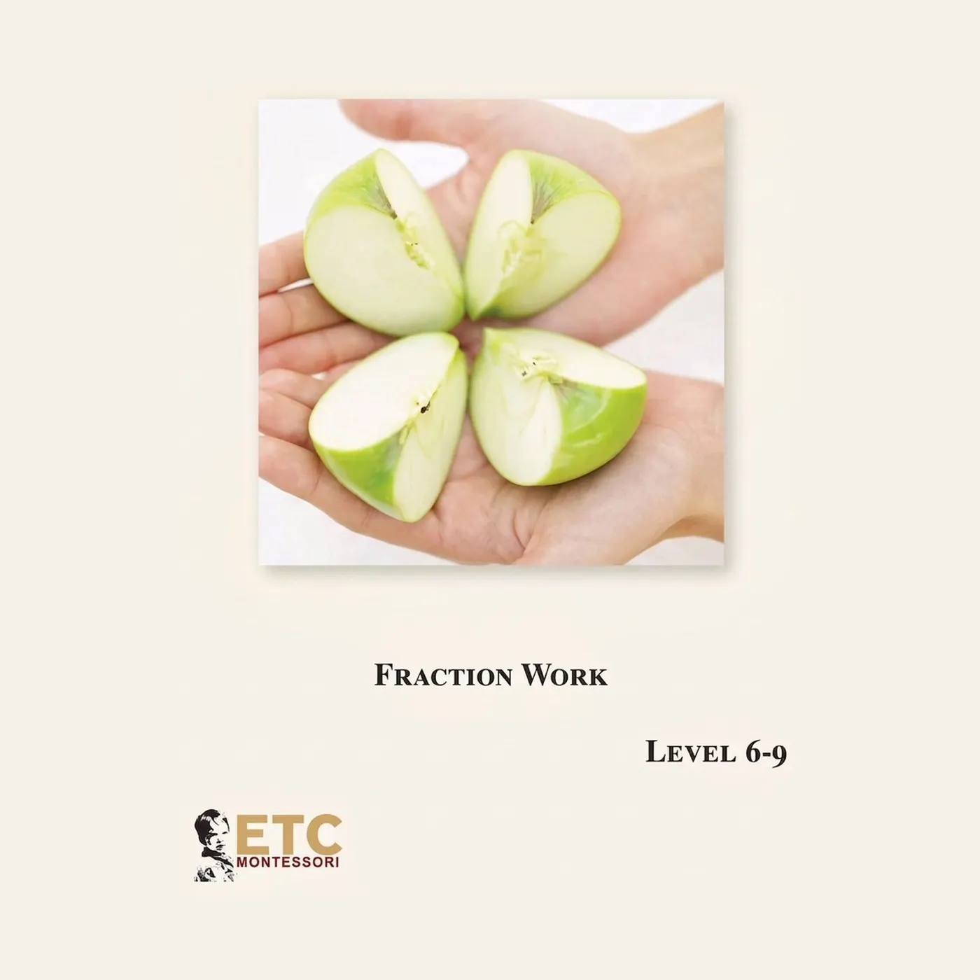Fraction Work - Level 6-9: Montessori material | Faborino