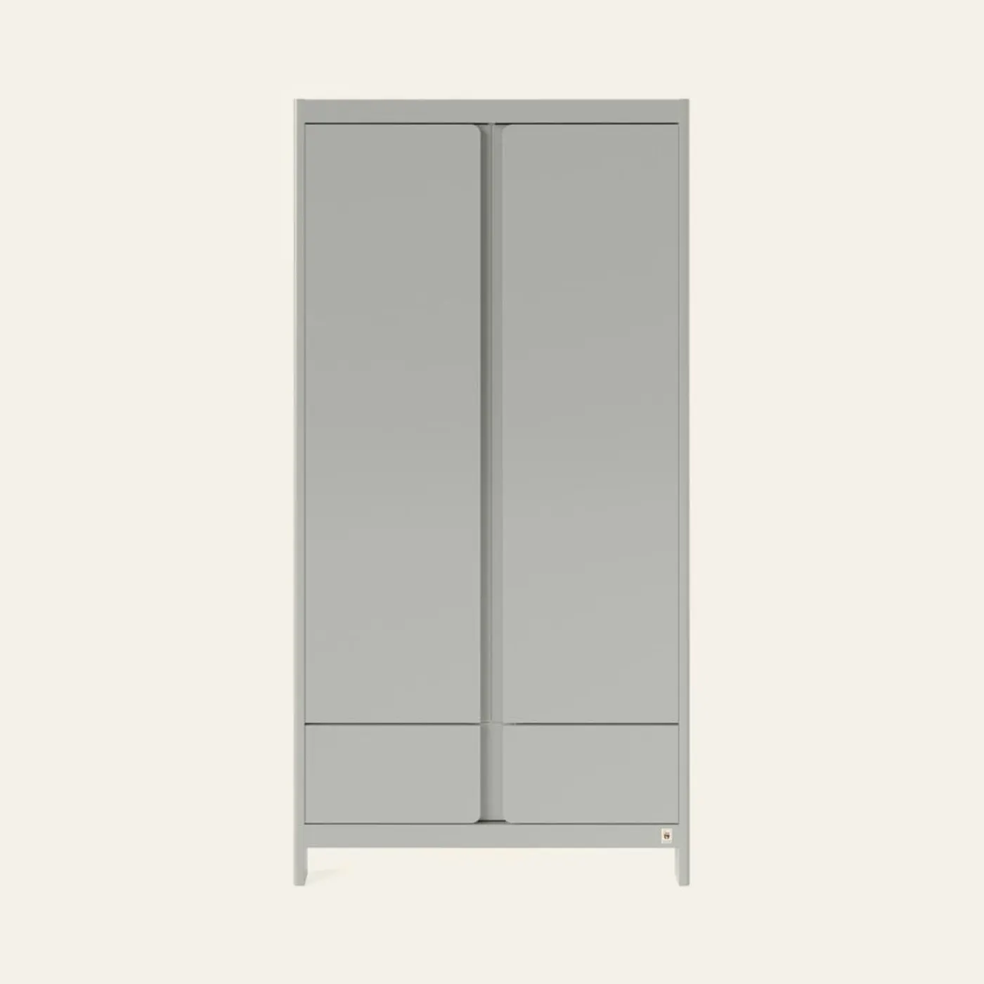 YappyClassic wardrobe, LIGHT GREY: Montessori material | Faborino
