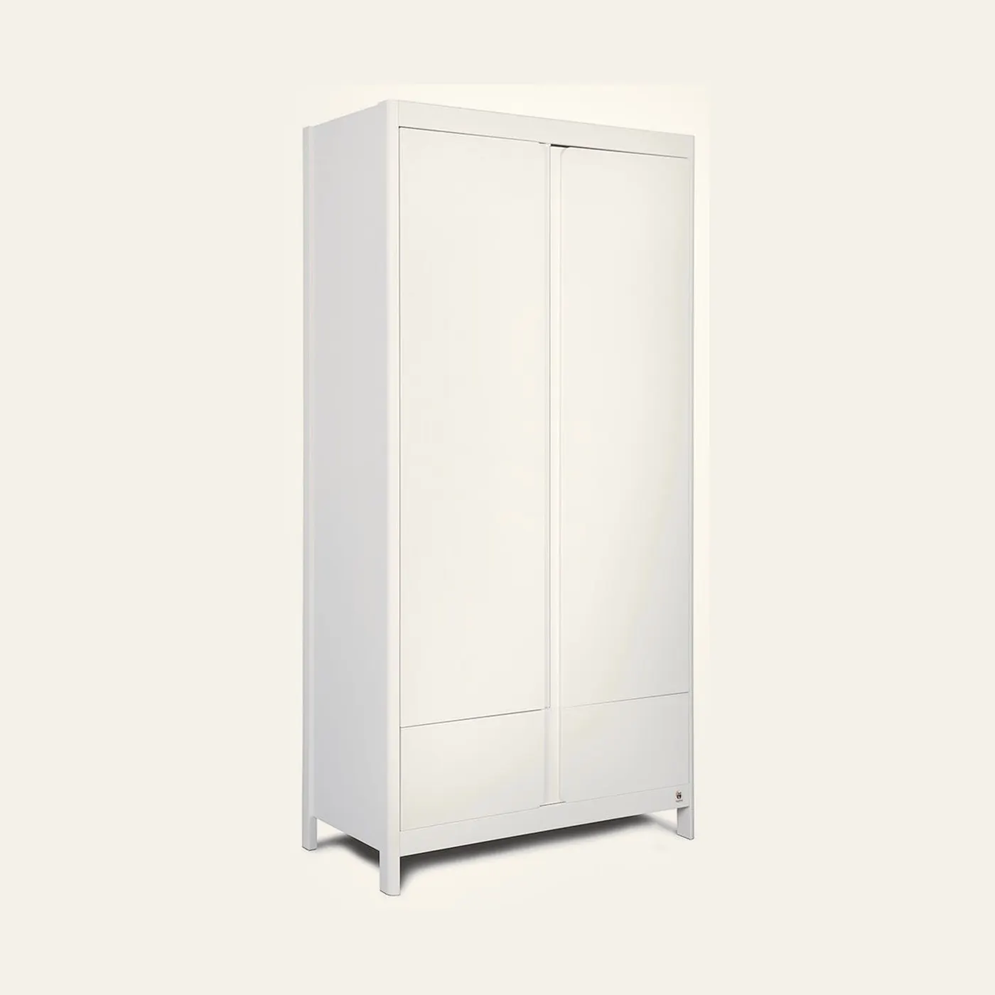 YappyClassic wardrobe, WHITE: Montessori material | Faborino