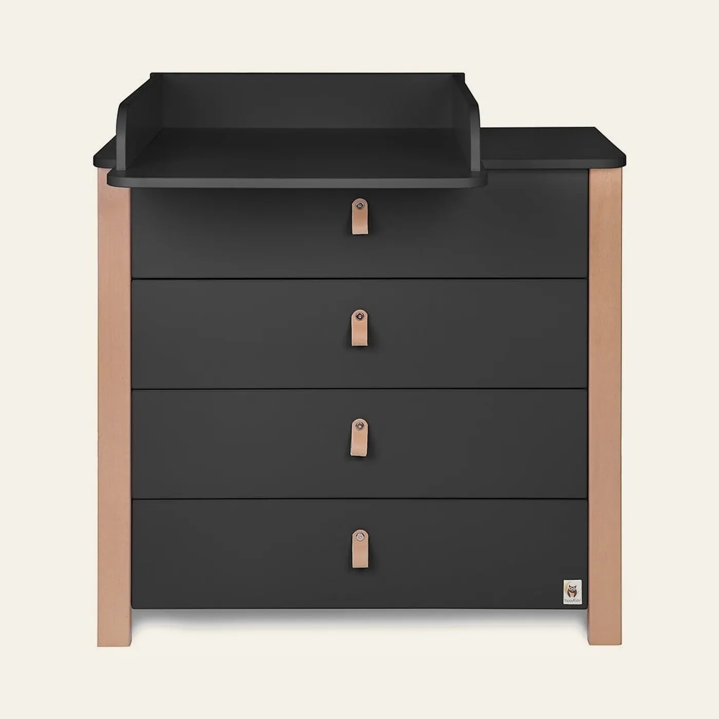YappyÉtude dresser, ANTHRACITE: Montessori material | Faborino