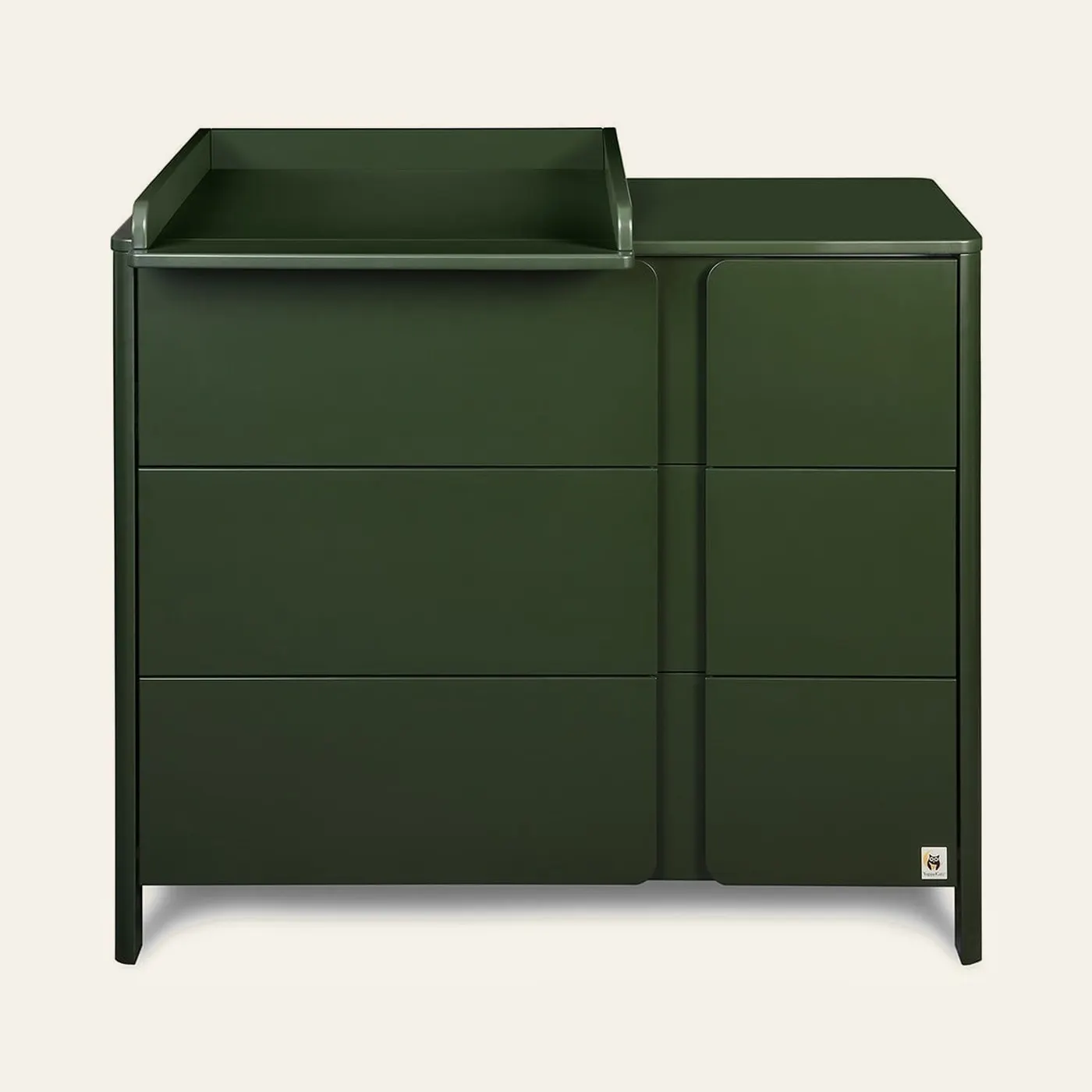 YappyClassic dresser, GREEN: Montessori material | Faborino