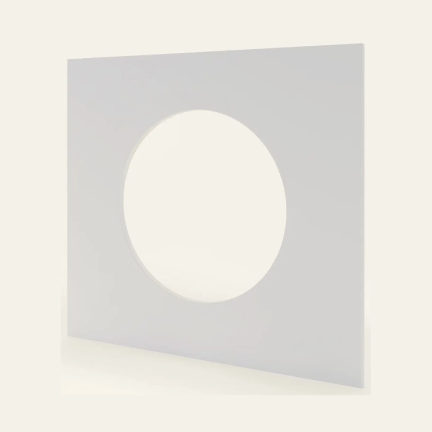 YappyGrott panel, WHITE: Montessori material | Faborino