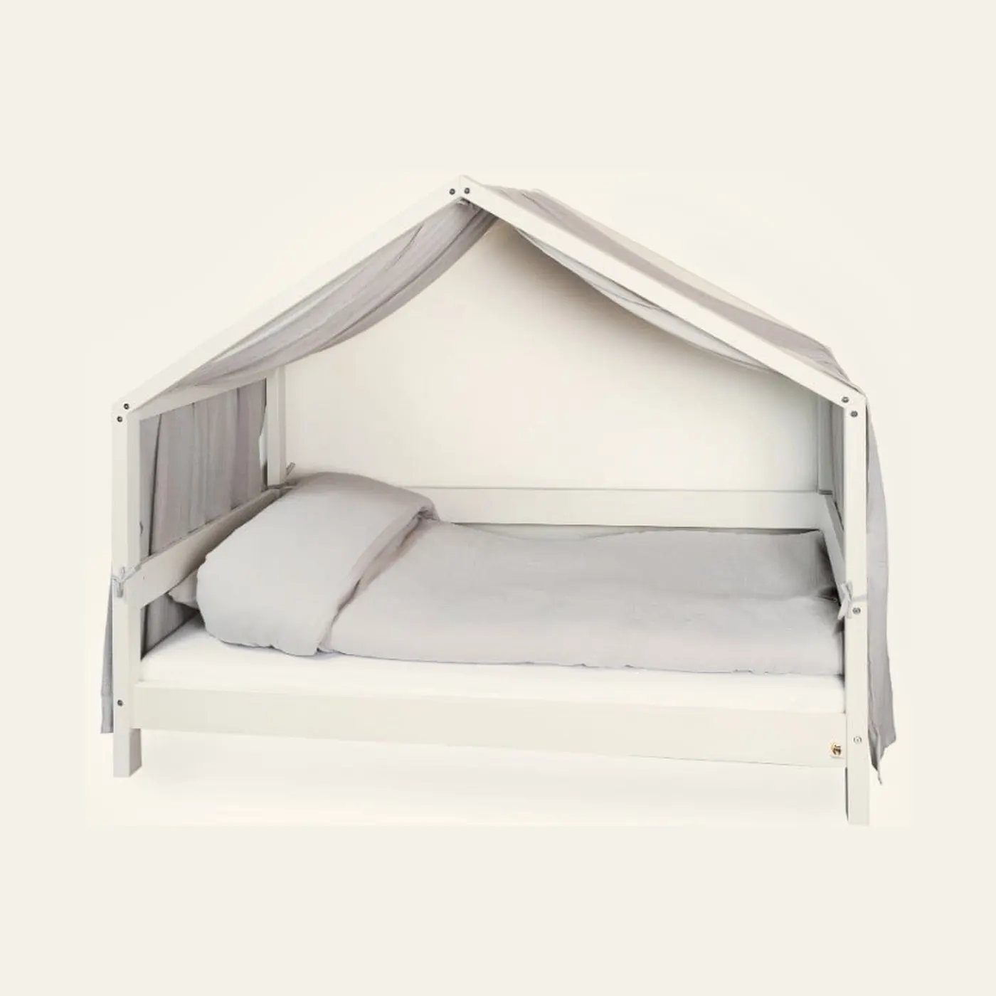 YappyMuslin Silver bedding set: Montessori material | Faborino