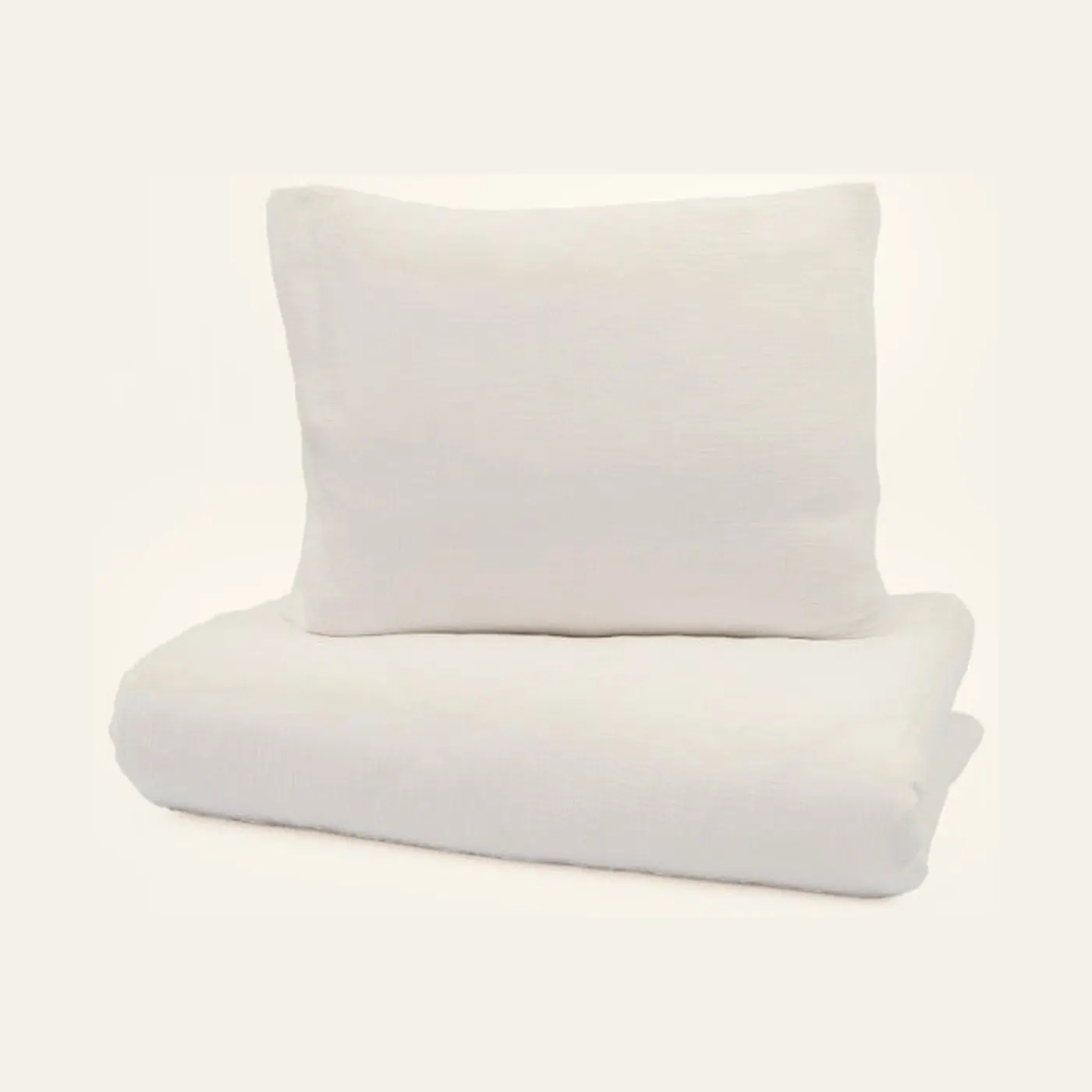 YappyMuslin White bedding set