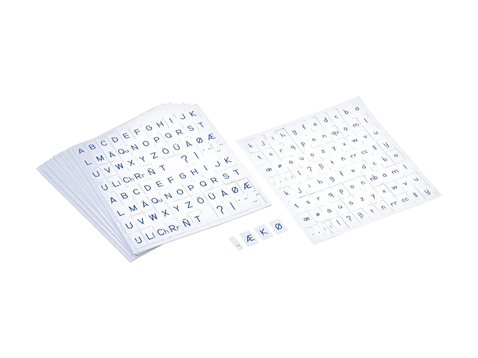Printed Alphabet: Print, Blue: maker's photo