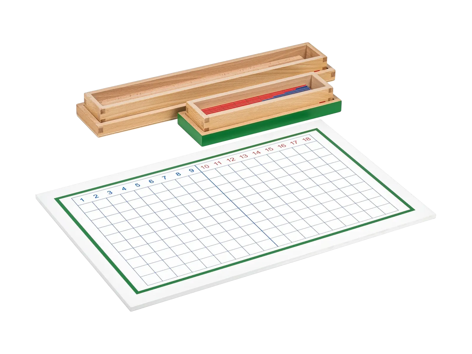 Subtraction Strip Board (GAM): maker's photo