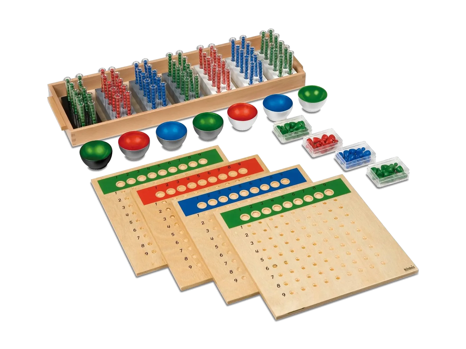Dlhé delenie: matematický materiál: fotka výrobcu