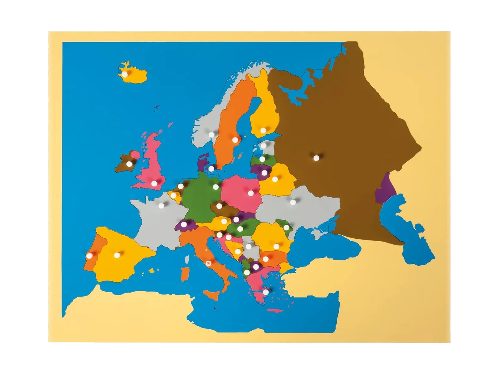 Puzzle mapa: Evropa: fotka výrobce