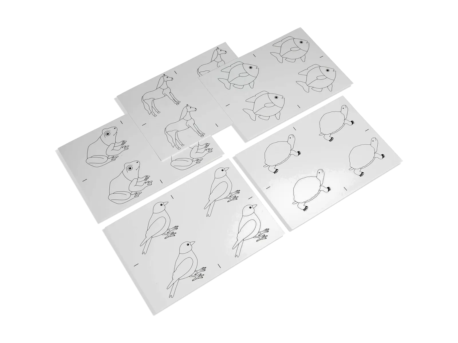 Puzzle zvierat: kopírovacie predlohy: fotka výrobcu