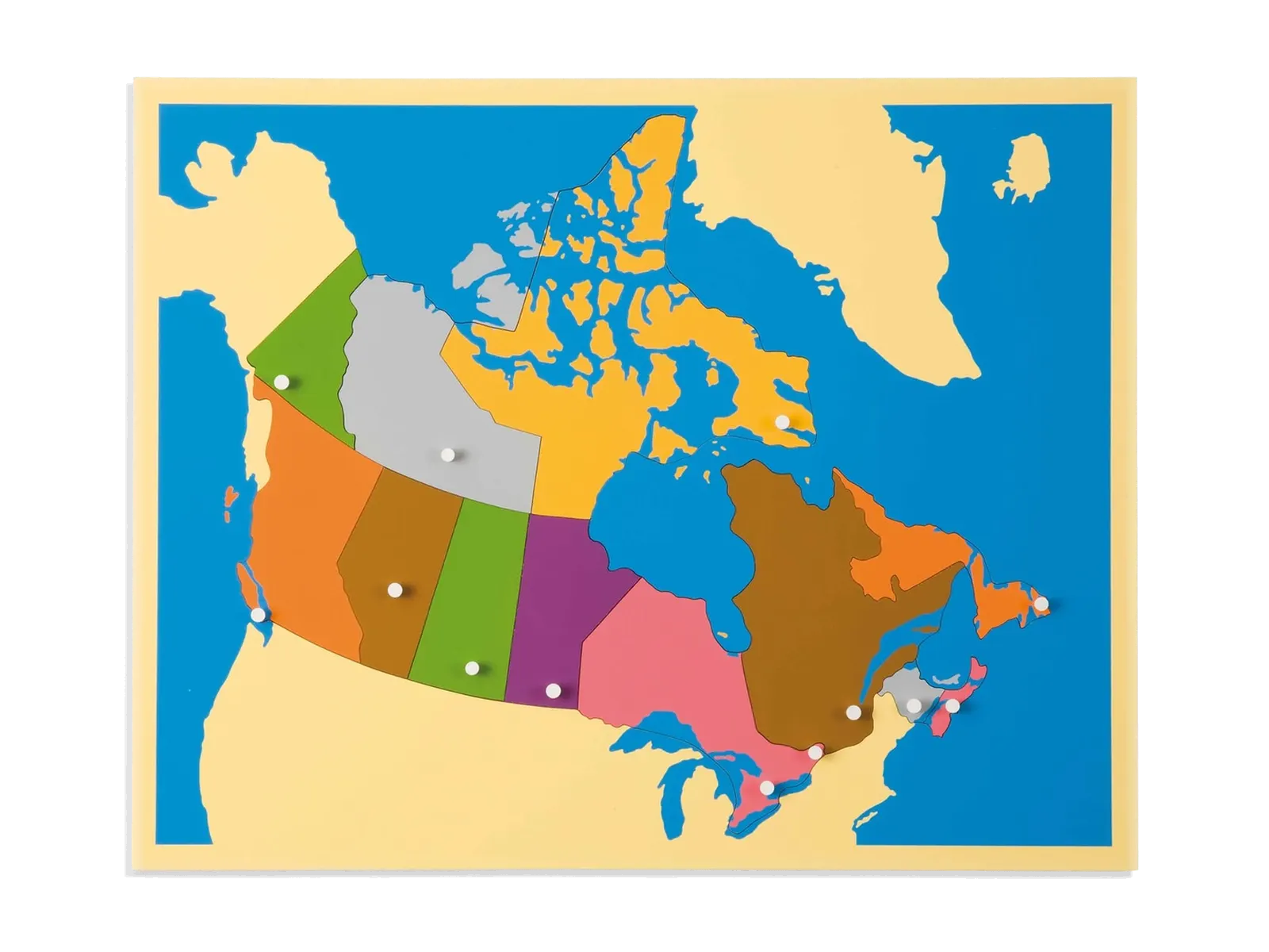 Puzzle mapa: Kanada: fotka výrobcu