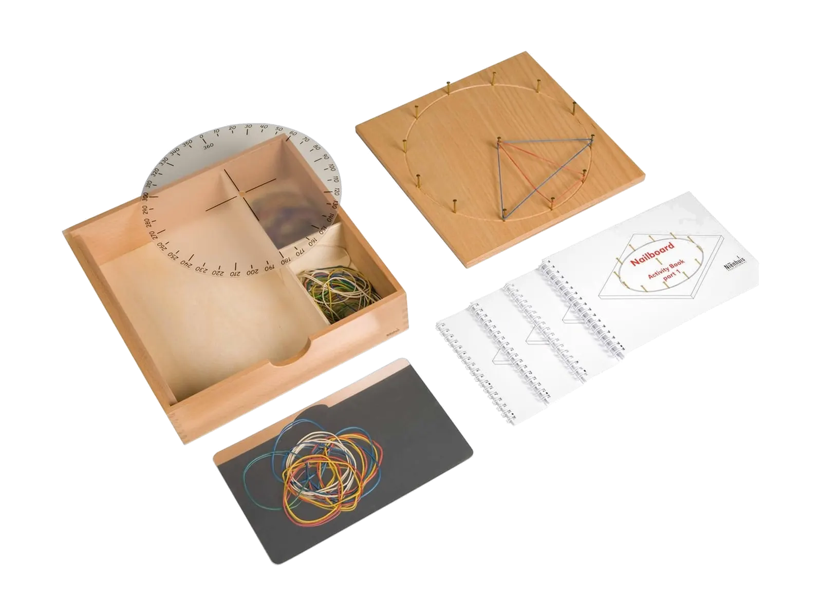 Doska s klincami: skúmanie geometrie: fotka výrobcu